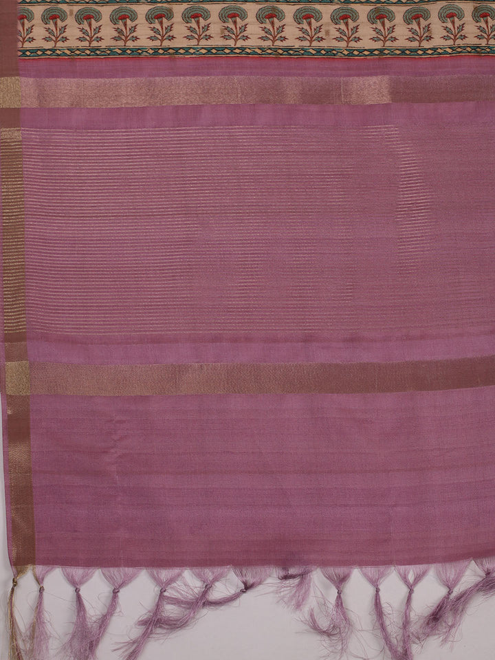 Printed Art Silk Saree