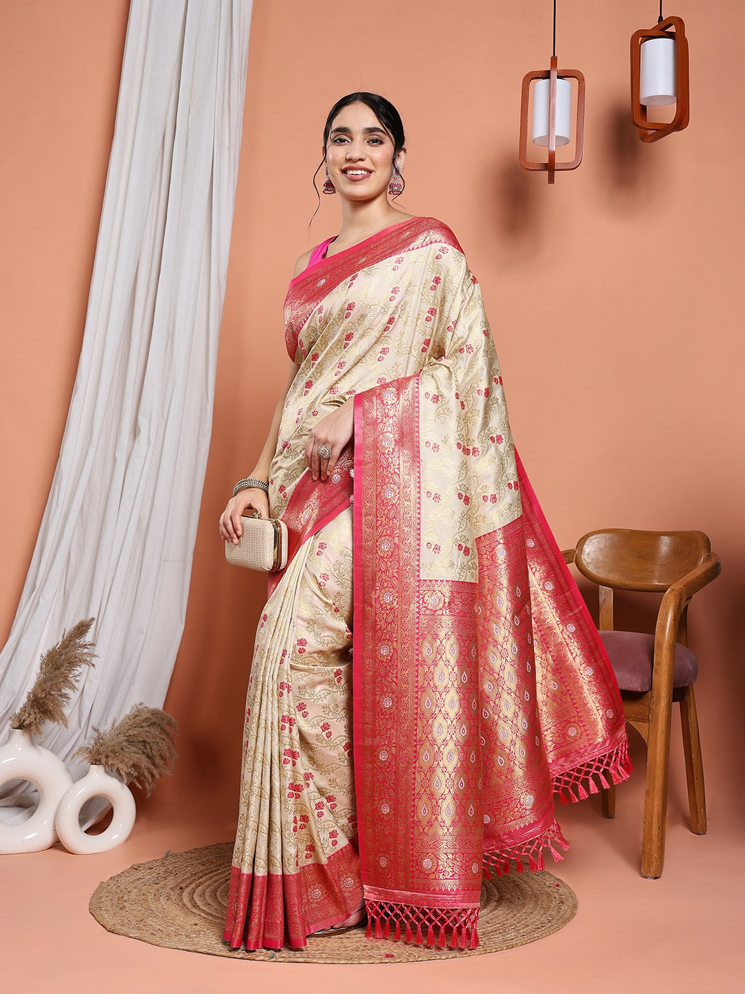 Woven Design Art Silk Saree