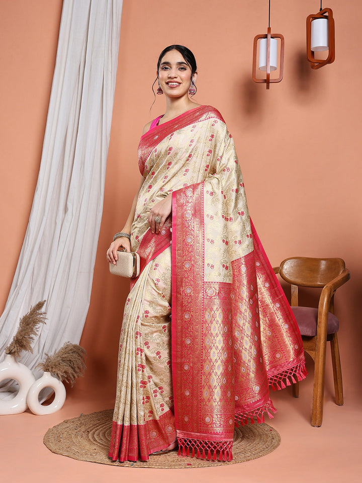 Woven Design Art Silk Saree