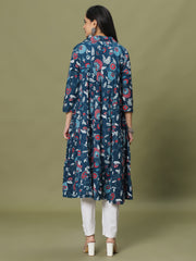 Digital Printed Cotton Blend Kurta