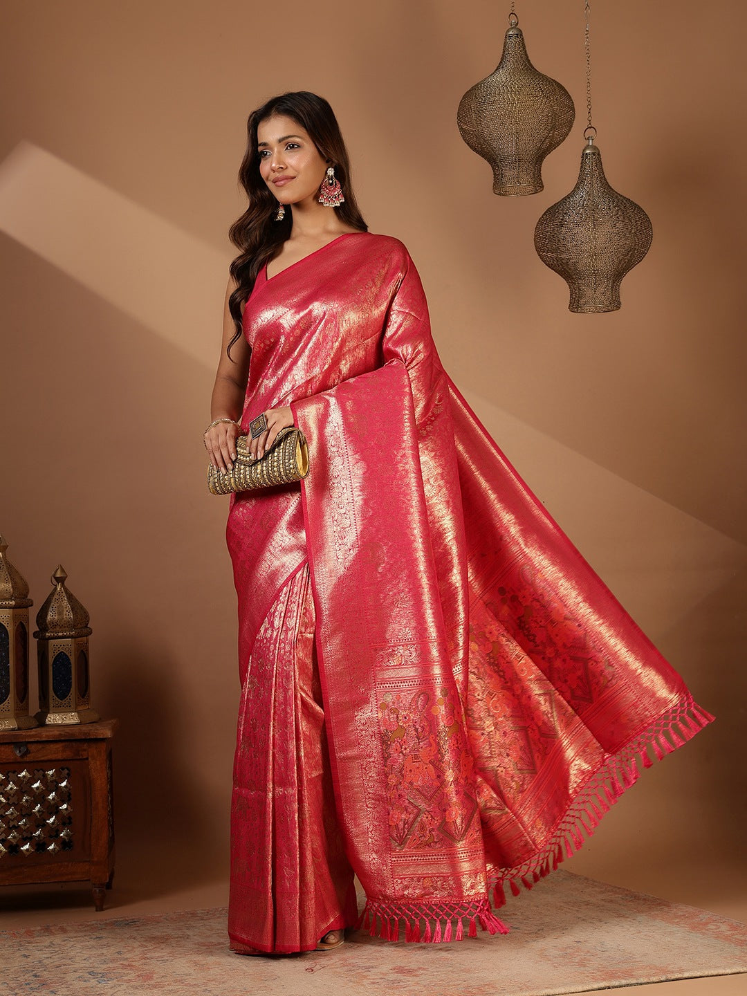 Woven Design Art Silk Saree