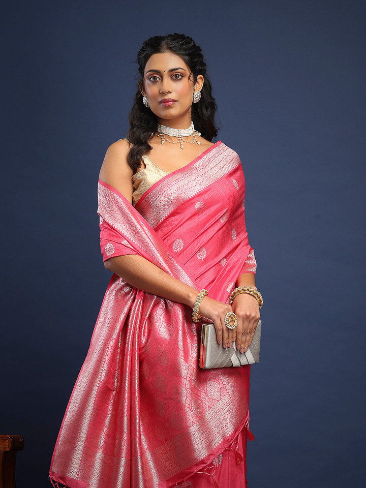 Woven Design Art Silk Saree