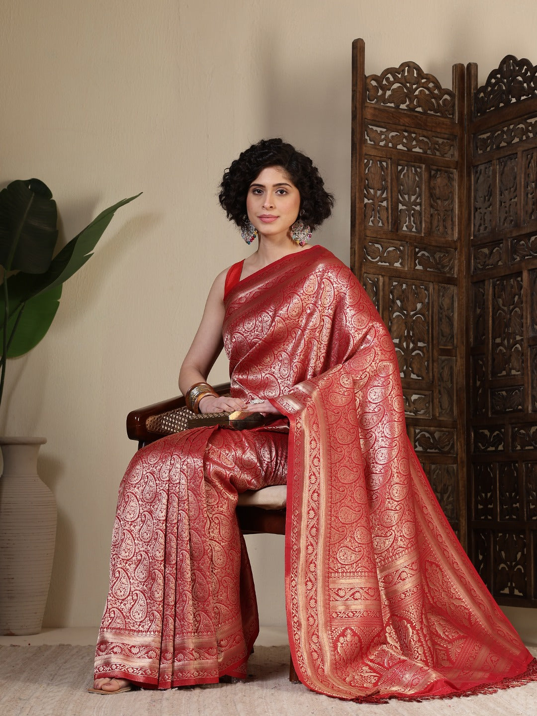 Woven Design Art Silk Saree
