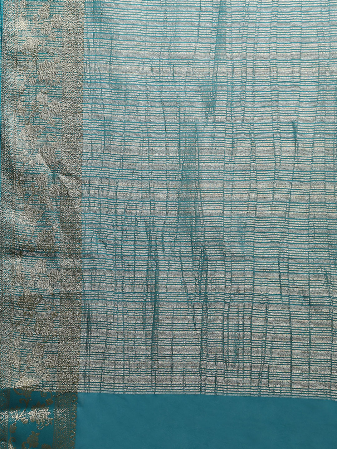 Zari Border Chiffon Woven Saree