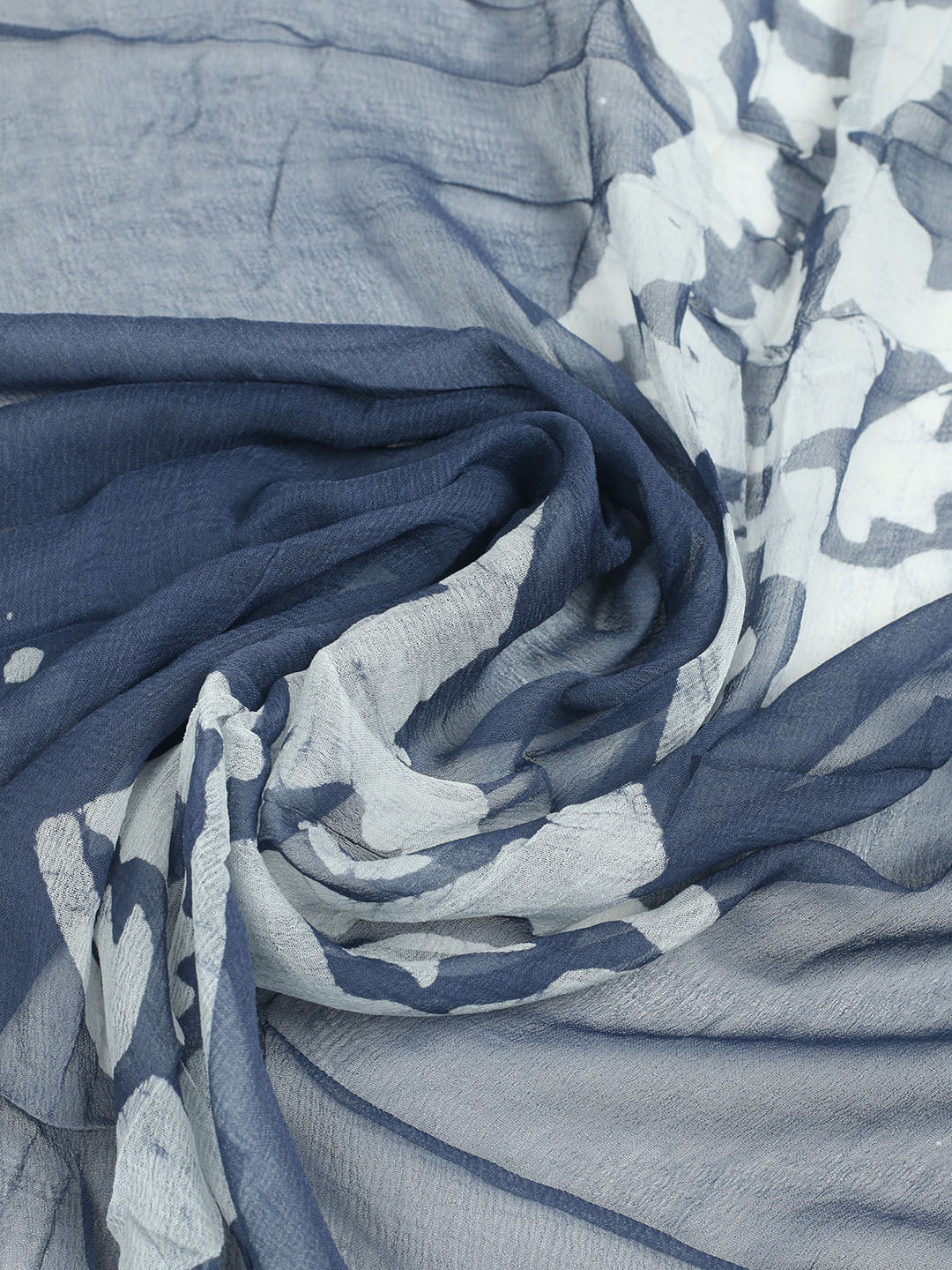 Printed Cotton Unstitched Suit With Pant &amp; Dupatta