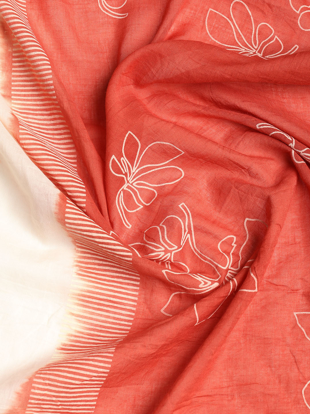 Printed Cotton Printed Unstitched Suit With Dupatta