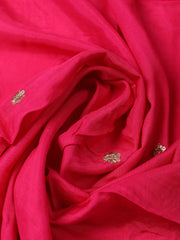 Embroidered Cotton Blend Unstitched Suit With Dupatta