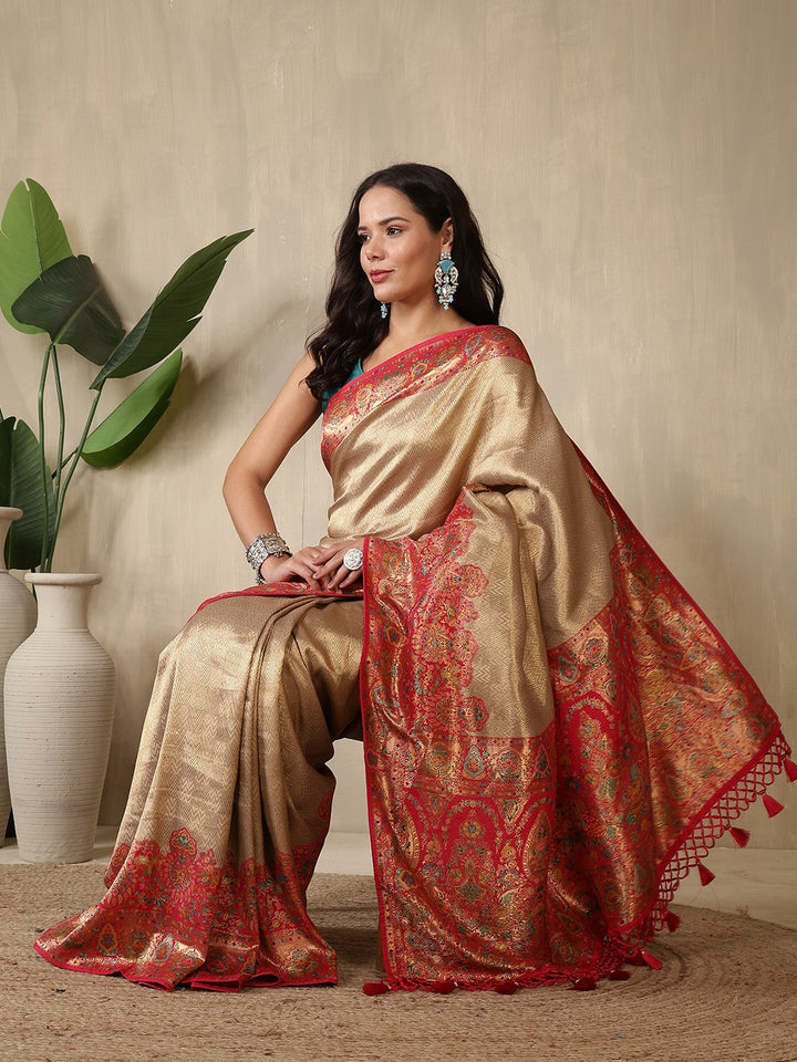 Woven Design Dola Silk Saree
