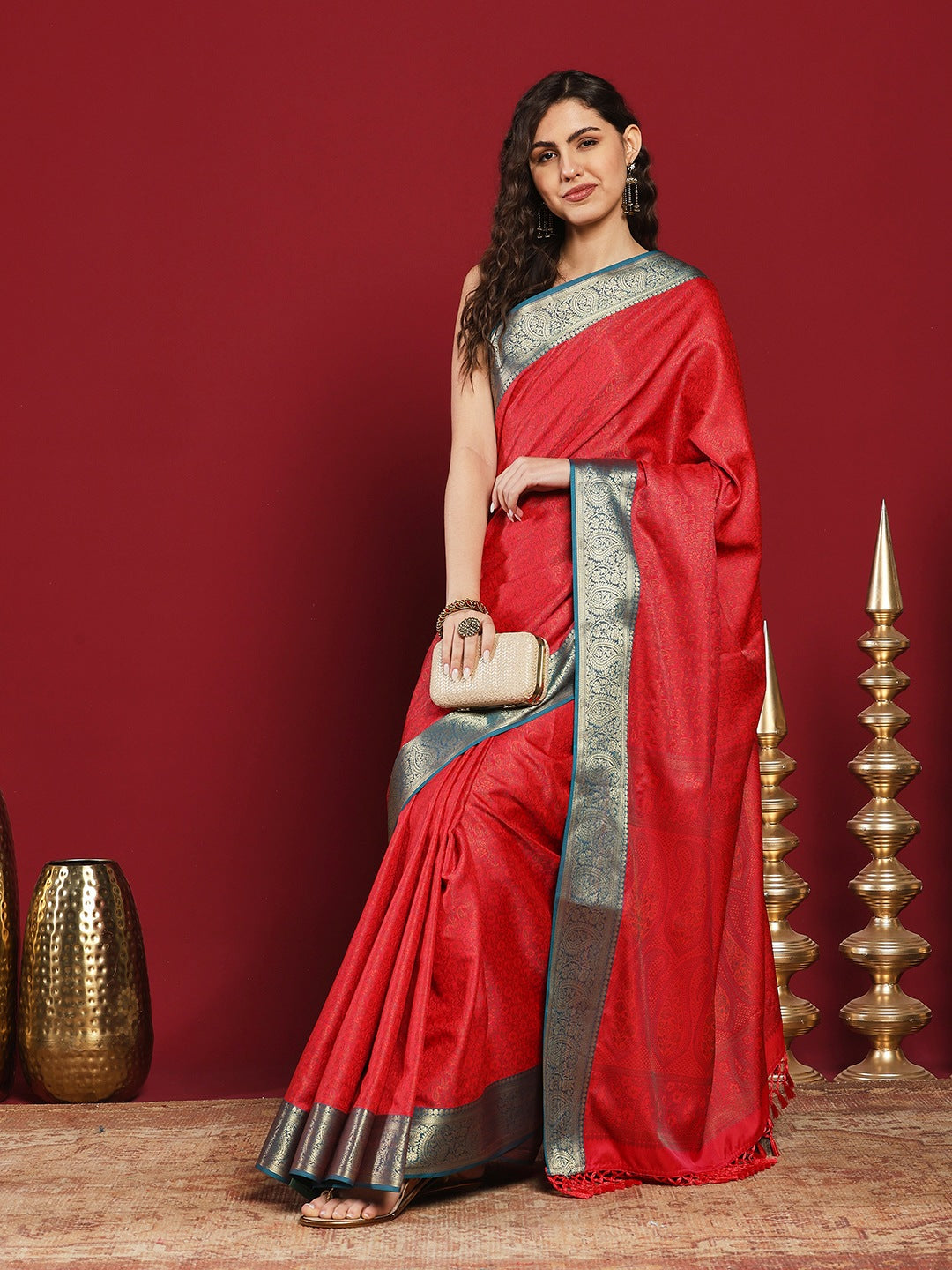 Woven Design Art Silk Saree
