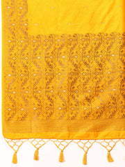 Zari Border Woven Handloom Saree