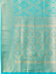 Zari Jaal Woven Handloom Saree