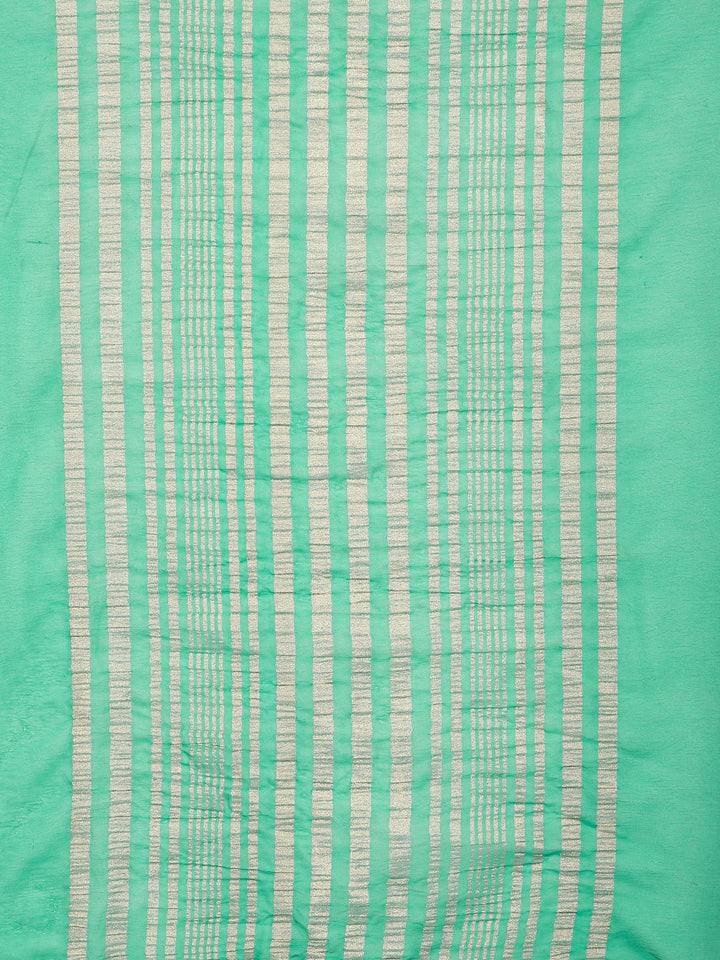 Zari Border Chiffon Woven Saree
