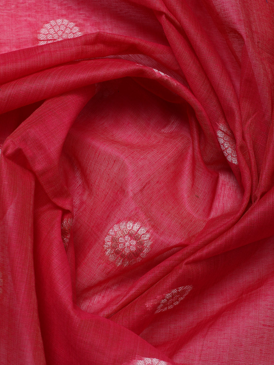 Embroidered Cotton Blend Unstitched Suit With Pant &amp; Dupatta