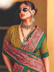 Printed Art Silk Saree