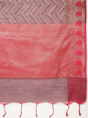 Zari Jaal Woven Cotton Saree