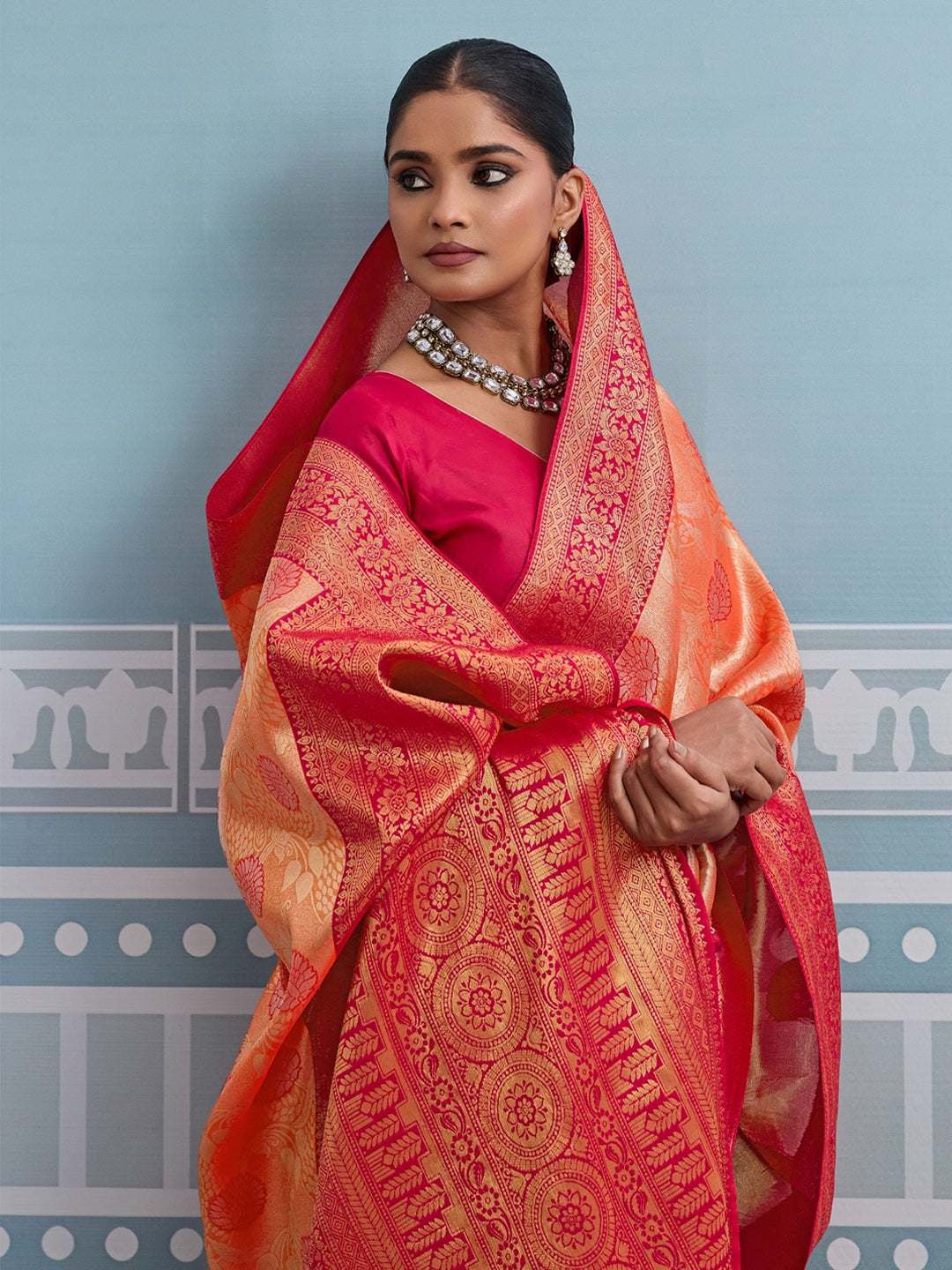 Woven Design Art Silk Saree
