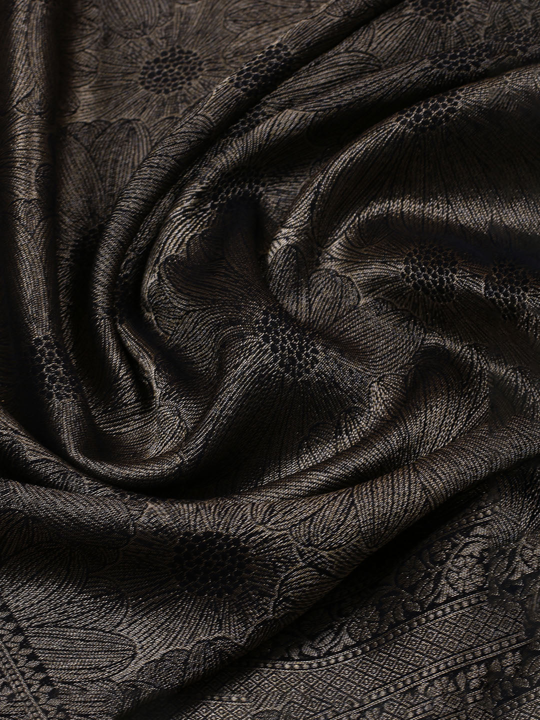 Kanjeevaram Chanderi Unstitched Suit With Dupatta