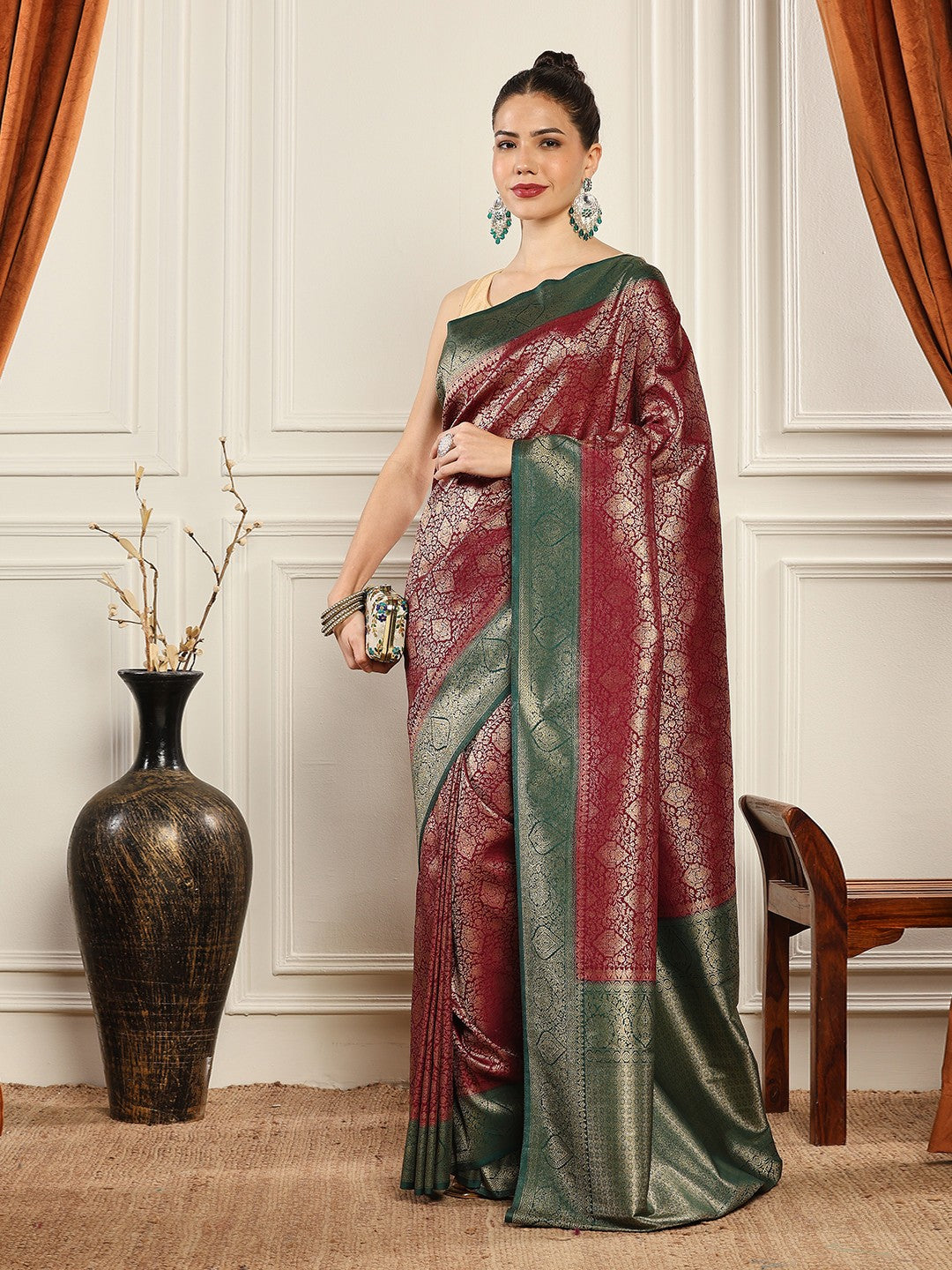 Woven Design Art Silk Saree