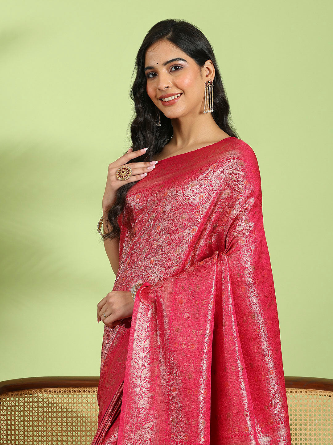 Woven Design Art Silk Saree