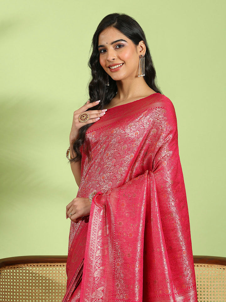 Woven Design Art Silk Saree