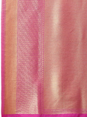 Zari Jaal Brocade Handloom Woven Saree