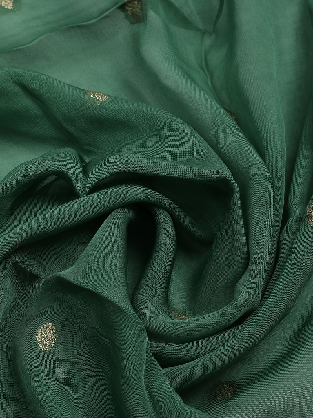 Woven Design Chanderi Unstitched Suit With Dupatta
