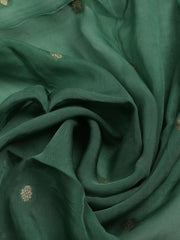 Woven Design Chanderi Unstitched Suit With Dupatta