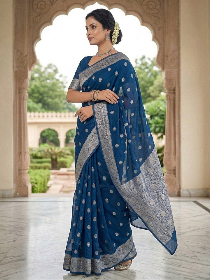 Zari Woven Art Silk Saree
