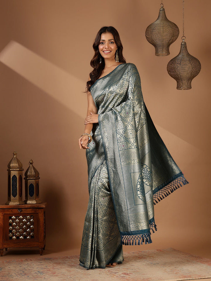 Woven Design Art Silk Saree