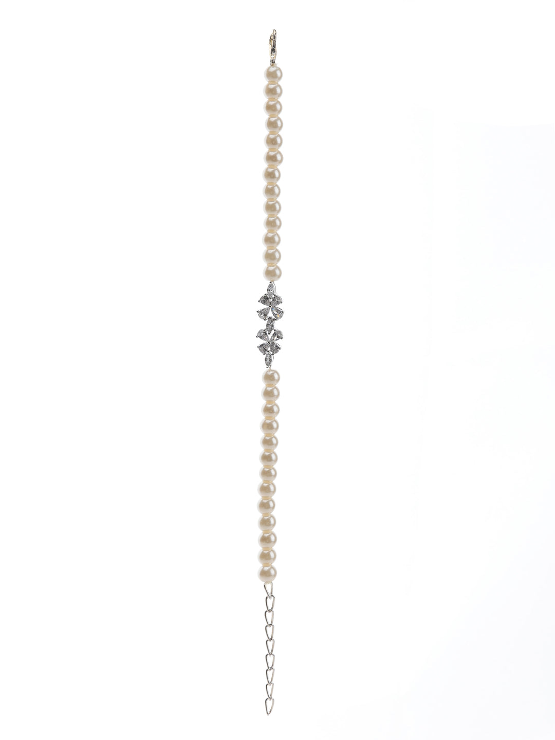 Silver White Jewellery Set