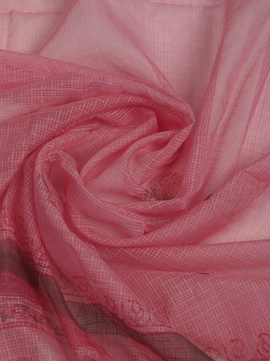 Printed Cotton Unstitched Suits Printed Suit With Pant &amp; Dupatta