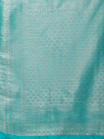 Brocade Zari Jaal Woven Handloom Saree