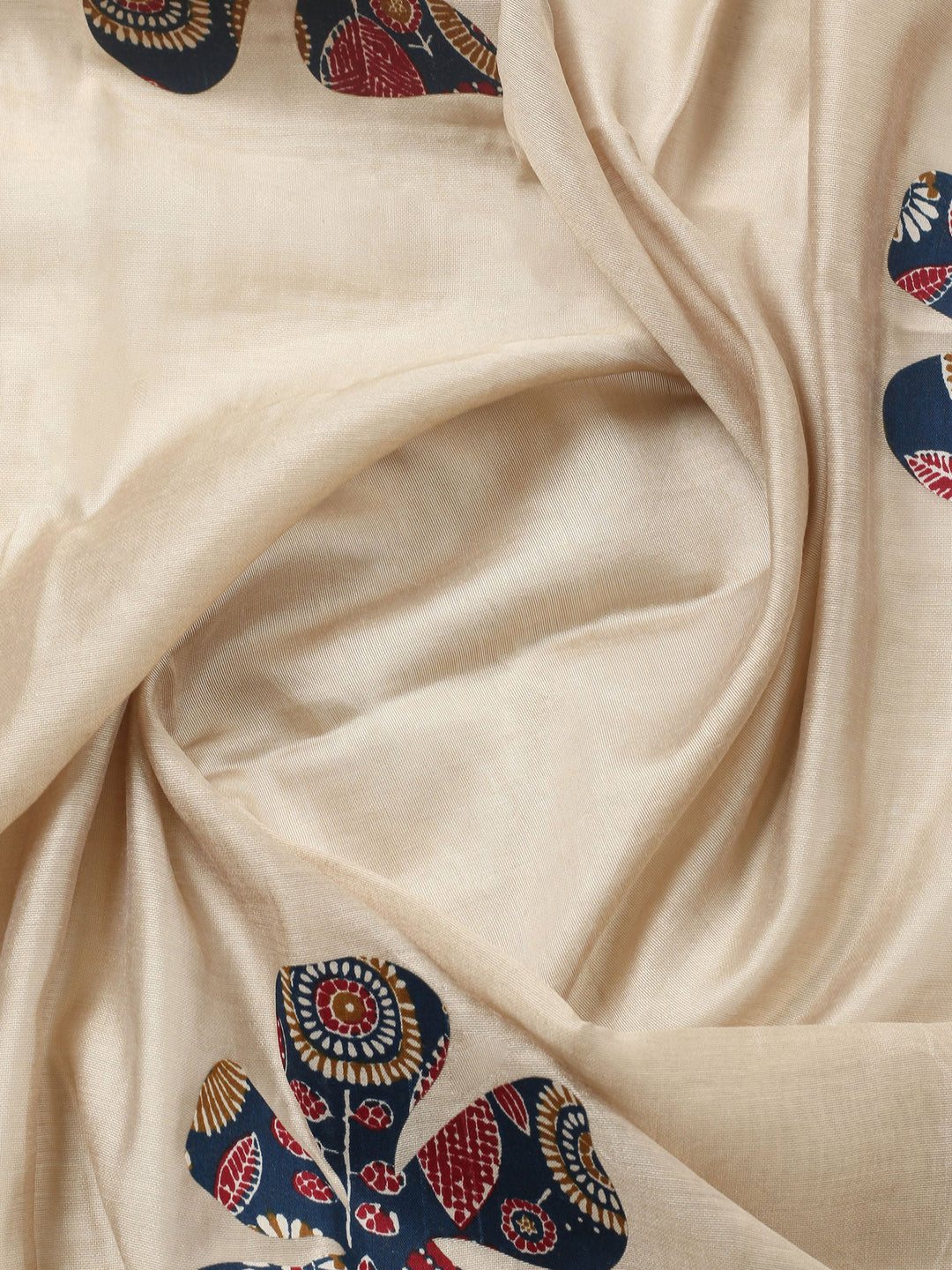 Embroidered, Cotton Blend Unstitched Suit With Pant &amp; Dupatta