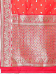 Zari Border Banarasi Woven Saree