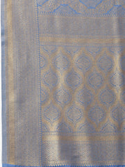 Zari Jaal Woven Handloom Saree