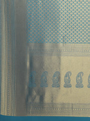 Zari Booti Woven Handloom Saree