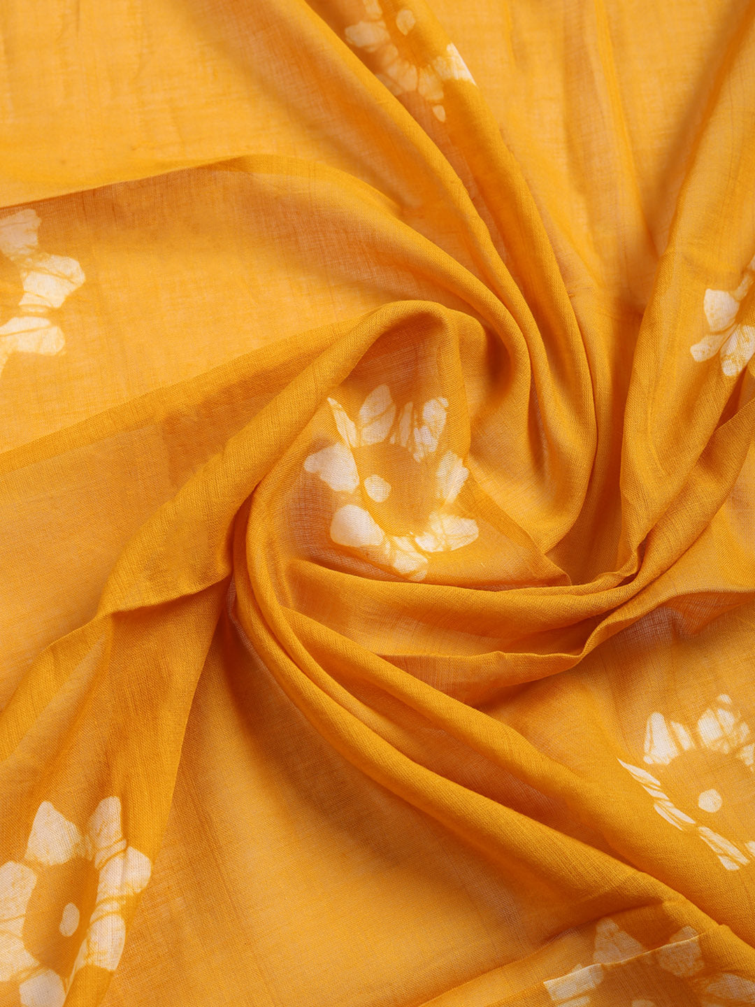 Printed Cotton Blend Unstitched Suit With Pant &amp; Dupatta