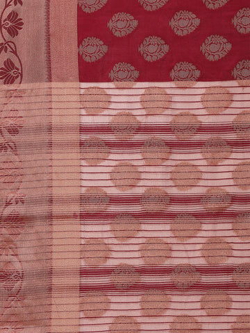 Zari Border Woven Handloom Saree