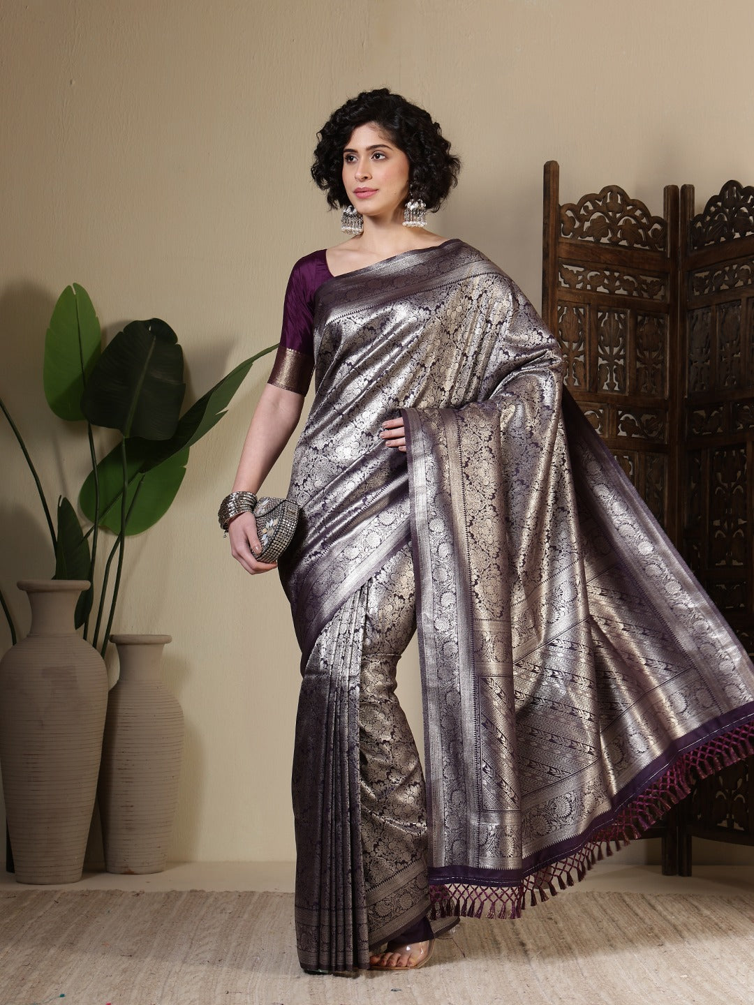 Woven Design Art Silk Saree