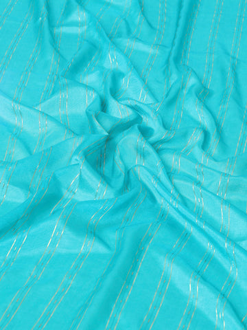 Plain Zari Border Organza Saree