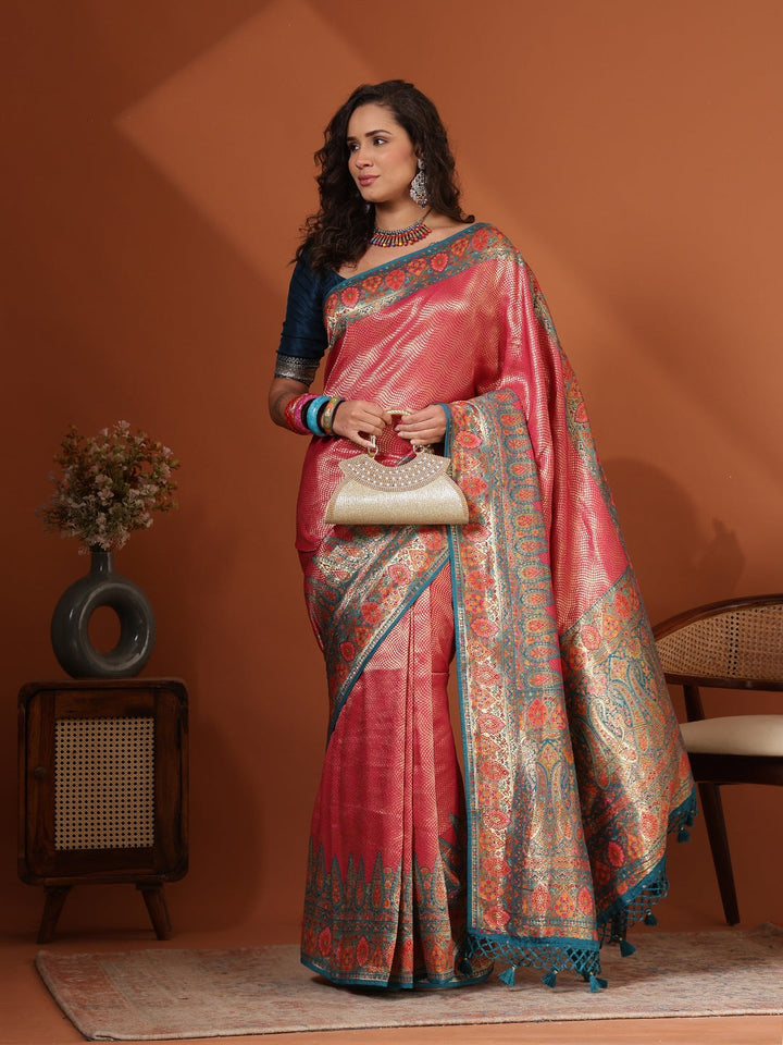 Woven Design Dola Silk Saree