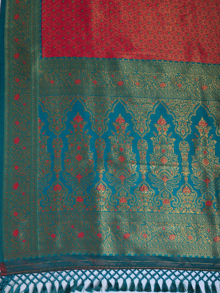 Woven Design Art Silk Saree
