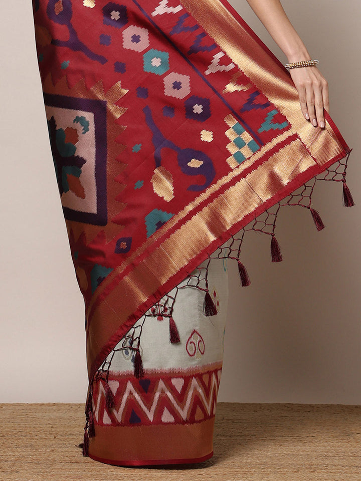 Woven Design Art Silk Saree