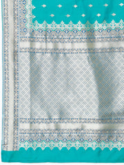 Zari Border Banarasi Woven Saree