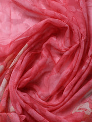 Plain Cotton Blend Unstitched Suit With Pant & Dupatta