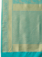 Zari Jaal Woven Handloom Saree