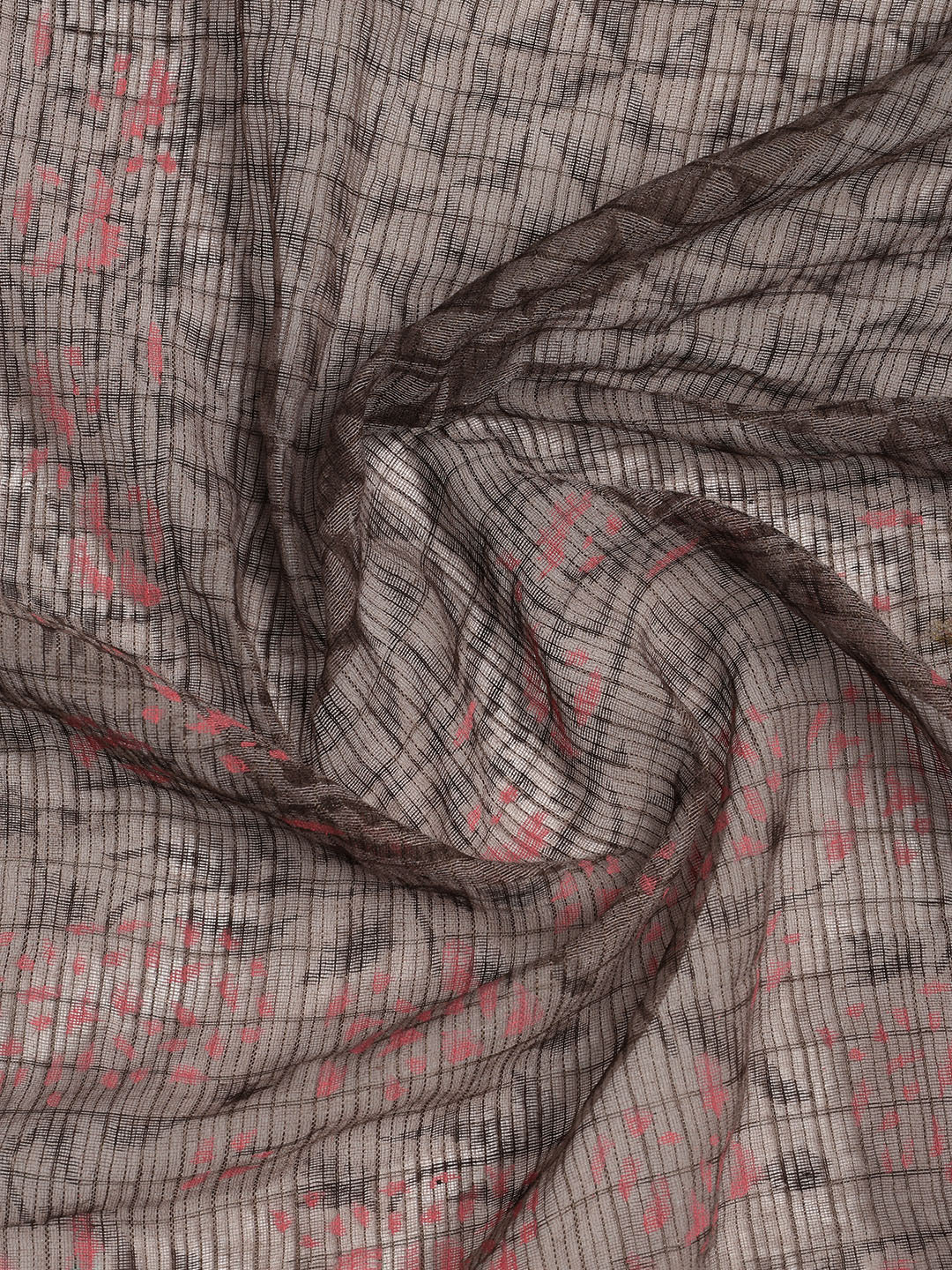 Printed Cotton Blend Unstitched Suit With Dupatta