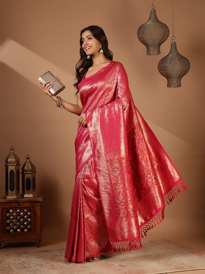 Woven Design Art Silk Saree