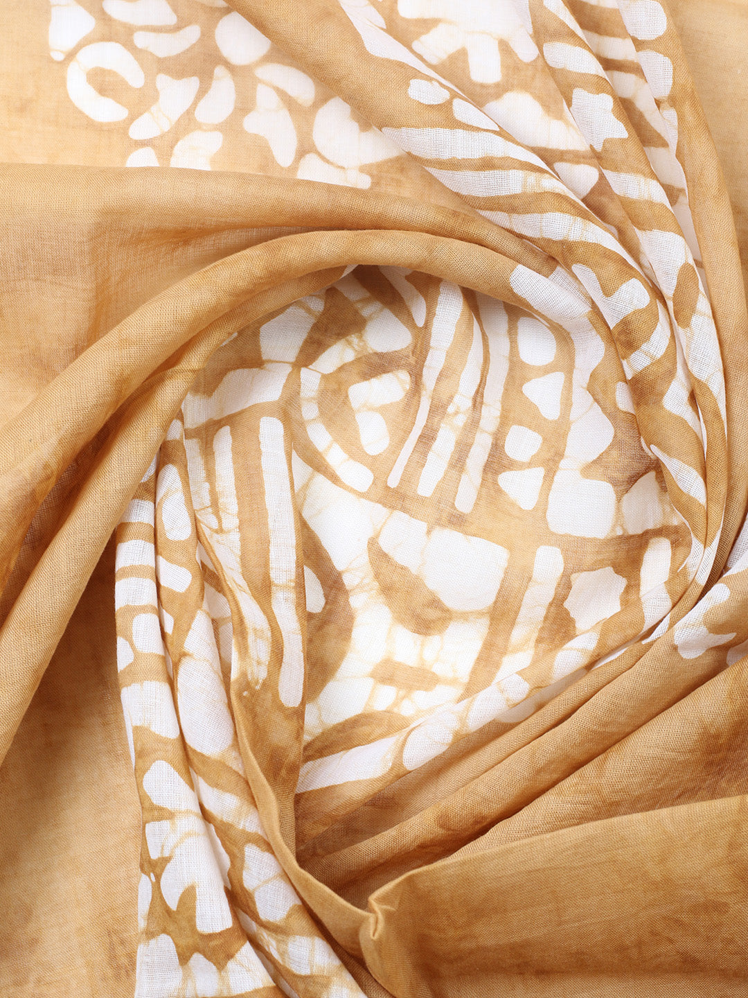 Printed Cotton Blend Unstitched Suit With Pant &amp; Dupatta