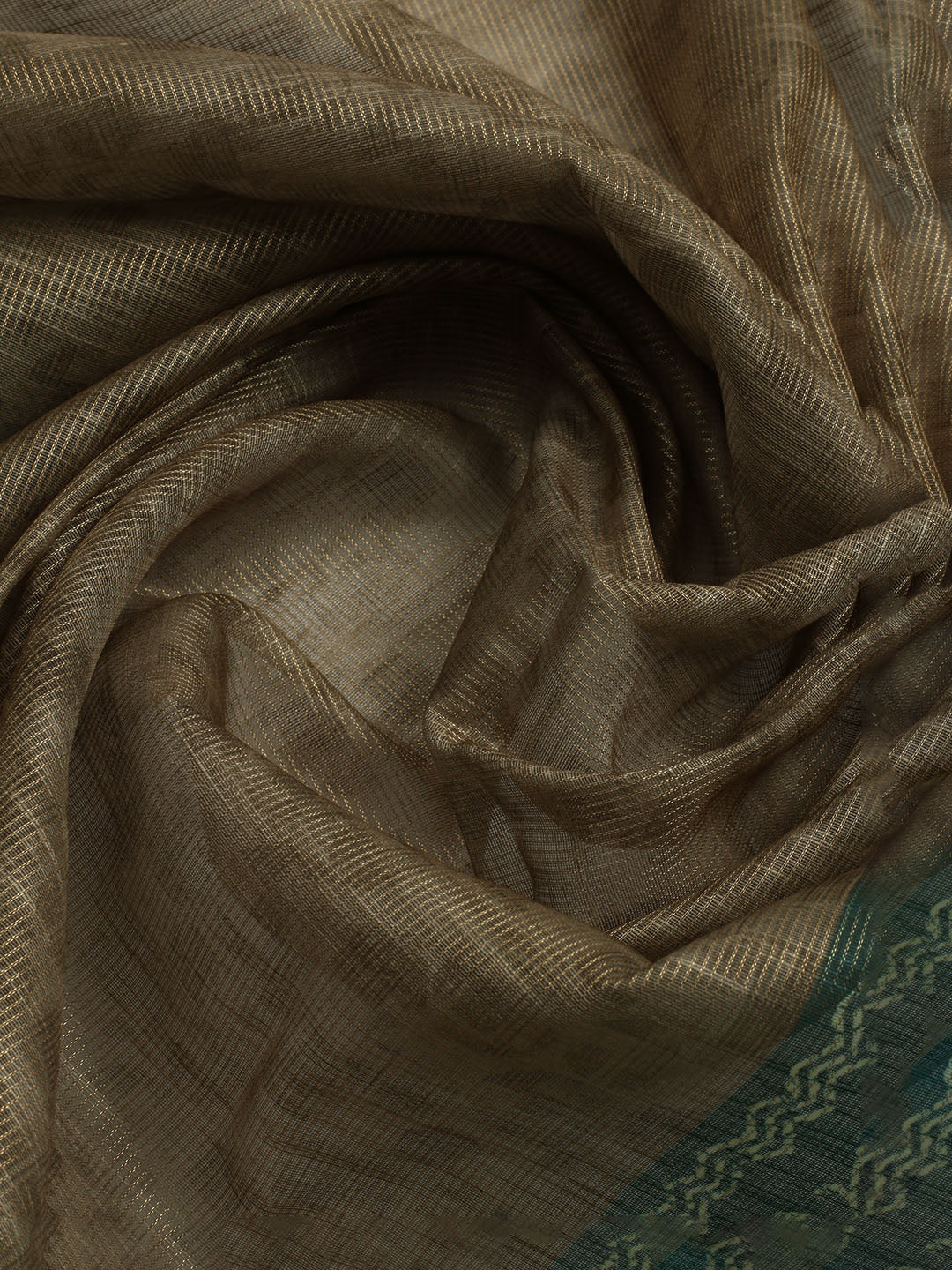 Embroidered Tissue Unstitched Kurta With Pant &amp; Dupatta